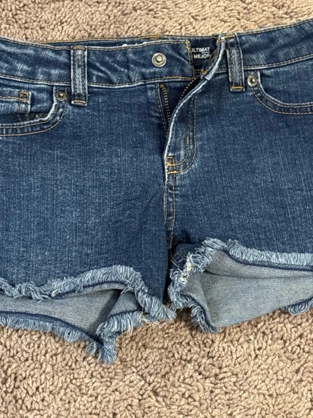 Justice White Girls' Bike Shorts